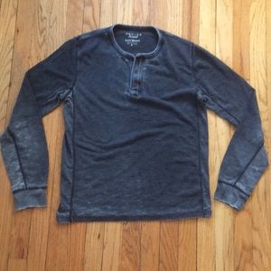 Lucky Brand Venice burnout long sleeve size M